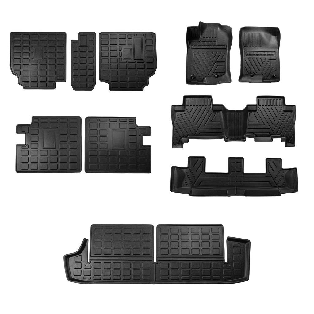 7 4Runner Mat Floor Accessories 2013-2023 Cargo Mats Cargo Liner Toyota Mat Fit Seats Trunk