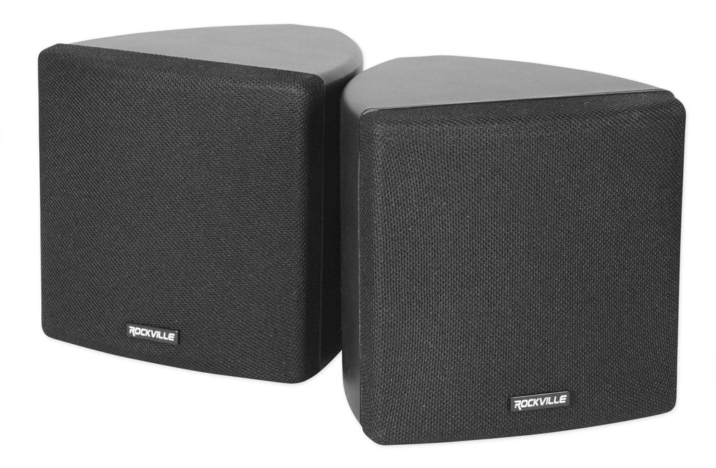 Receiver+(6) Black Home JBL 3.5" 6-Zone Audio Pendant+Ceiling Cube+(2) Speakers