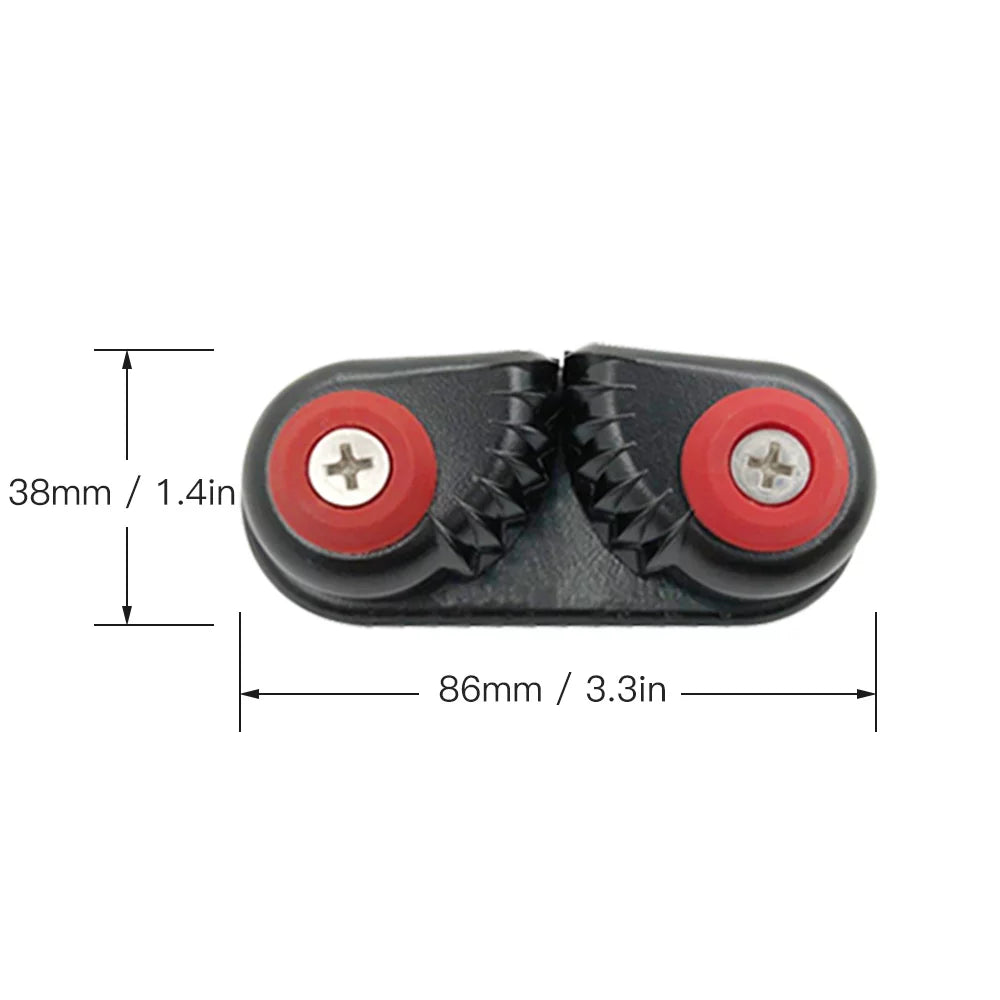 Sailing Cleats Fast 2PCS Cam Canoe Kayak Entry Aluminum Boat Kayak Cam Boat Cleat Cleats Dinghy