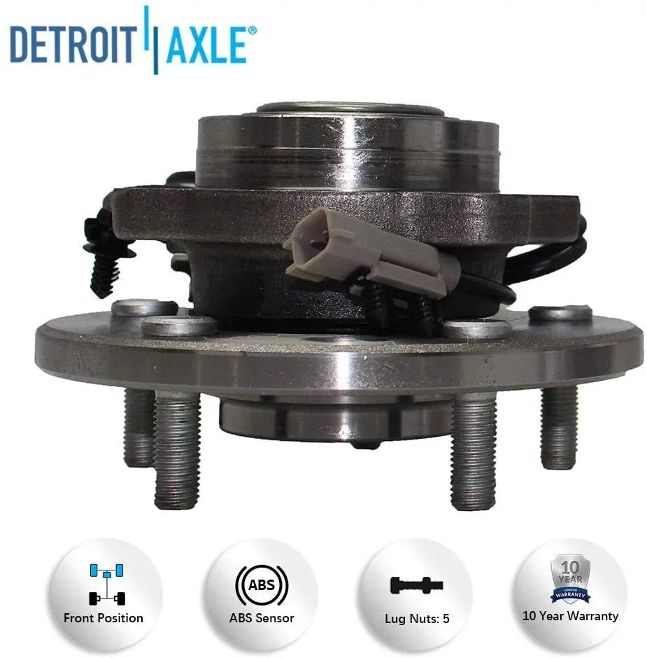 Wheel Sway Front Bearing Links, Chrysler Control Replacement Lower Detroit Joints, 2004 Arm Replacement Struts, Bar Pacifica 2006 - w/Ball Axle 2005 12pc Inner Tierods, End Outer Hubs for