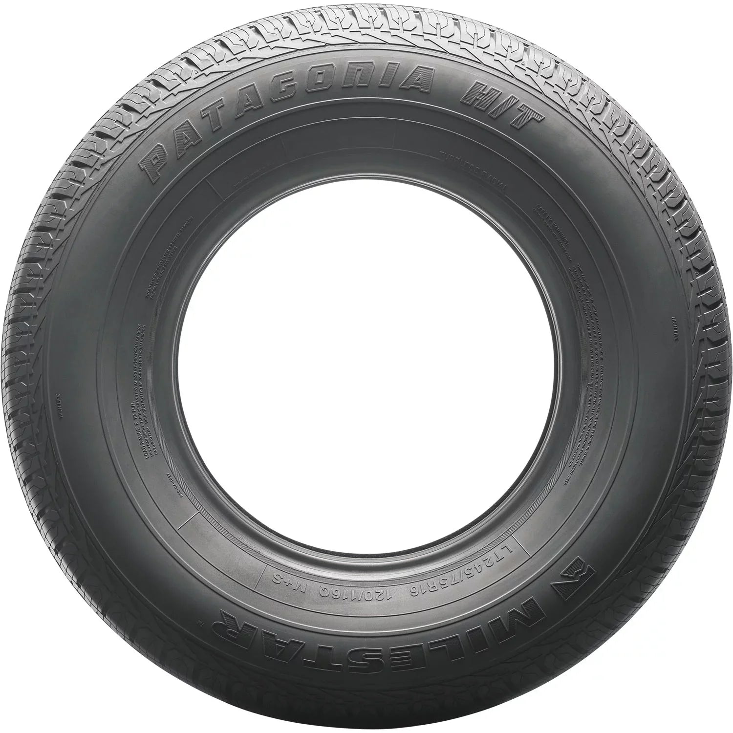 Milestar Silverado Fits: Highway WT LT245/75R17 Chevrolet Patagonia Tire HD Light Truck 121/118Q E H/T 2500 2011-13