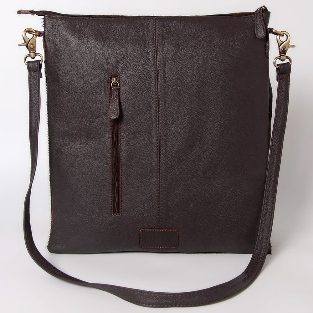western KBK101 bag purse Hair-on handbag Tooled HOBO Genuine KB Leather women Hand OHLAY