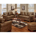 Buckskin Brown Sofa,