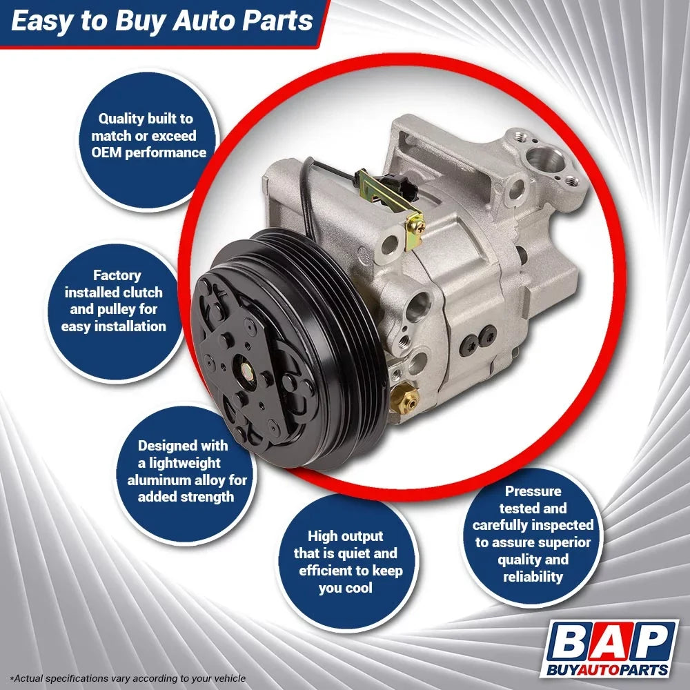 & Buyautoparts 2018 2017 - Honda 2016 For 2015 AC Compressor A/C Clutch Fit