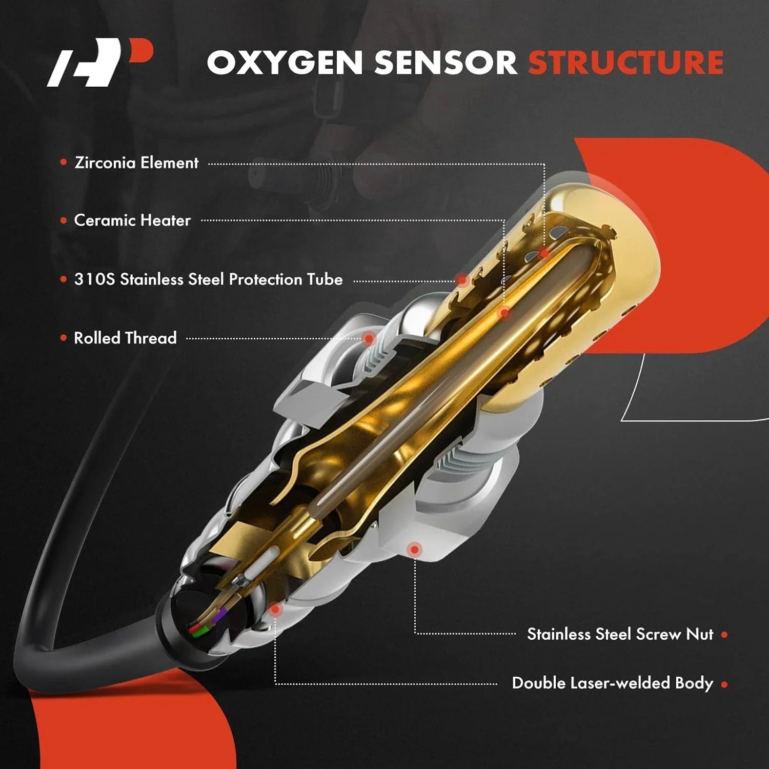 O2 for Sensor Frontier Upstream I30 Altima Oxygen G20 Replacement Sentra Maxima Infiniti A-Premium 2000-2001