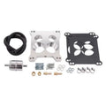 Mercedes-Benz Stock 2000 Square-Bore ML320 QuadraJet Adapter To Or Carb Spread-Bore #2697 W/ Edelbrock Thermo-Quad