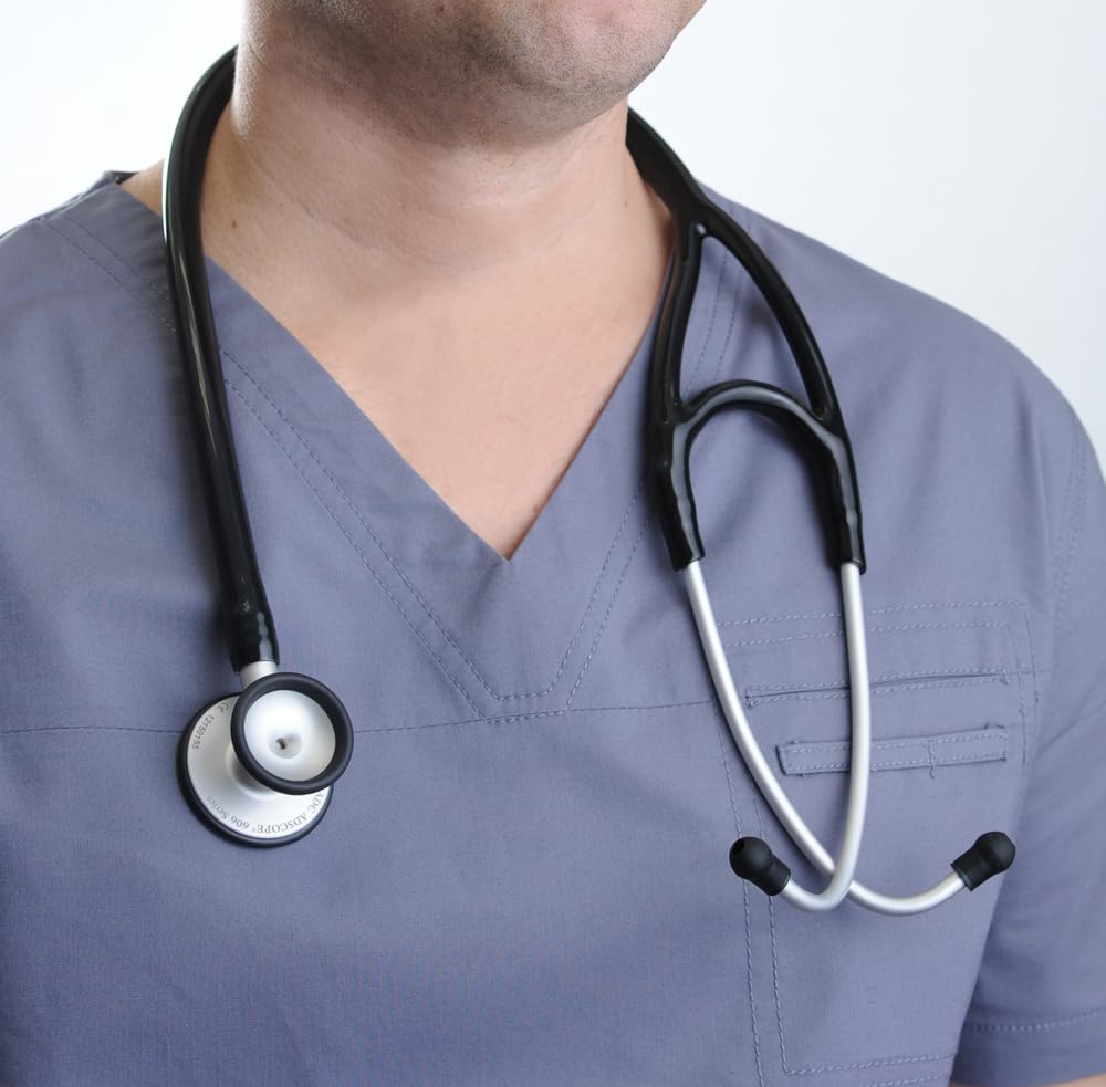 ADC Adscope 606 Ultra Light Cardiology Stethoscope, AFD Tunable Technology