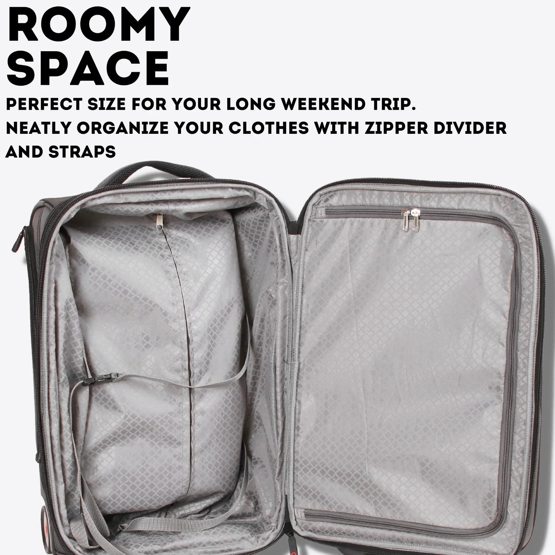 J Backpack Black Commute, World for Carry-on Rolling Travel and Business Bay