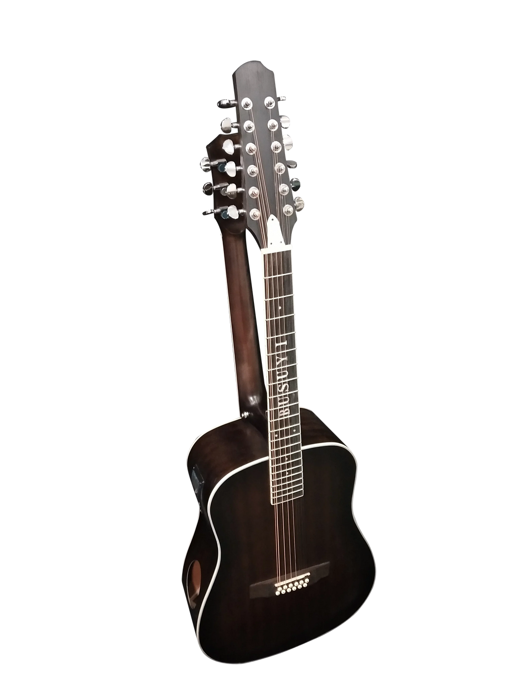 NPT Neck, 2021 Busuyi Acoustic Double Guitar Double Strings 12/6 Sided