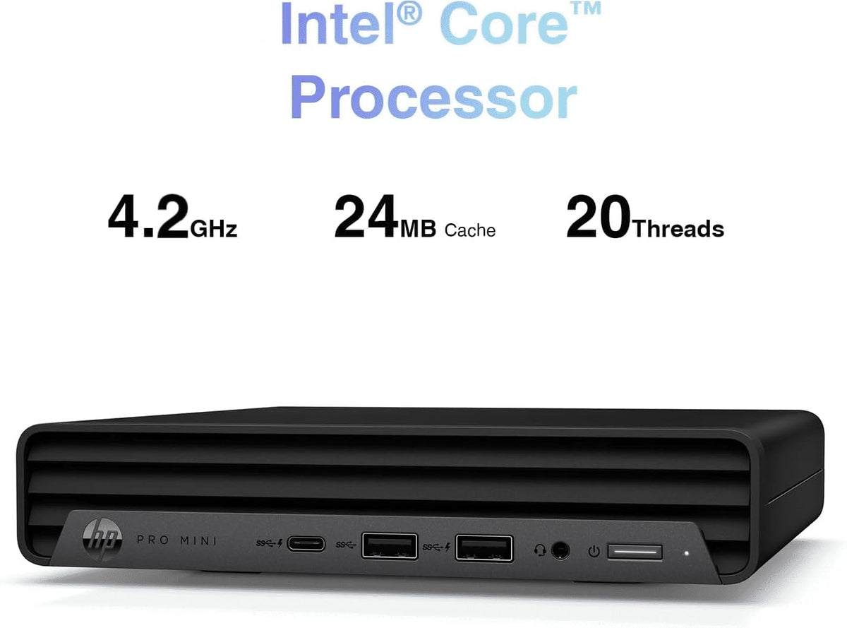 HP 2026 Mini PC Desktop Computers, Intel i5-12400T CPU, 16GB RAM 512GB SSD