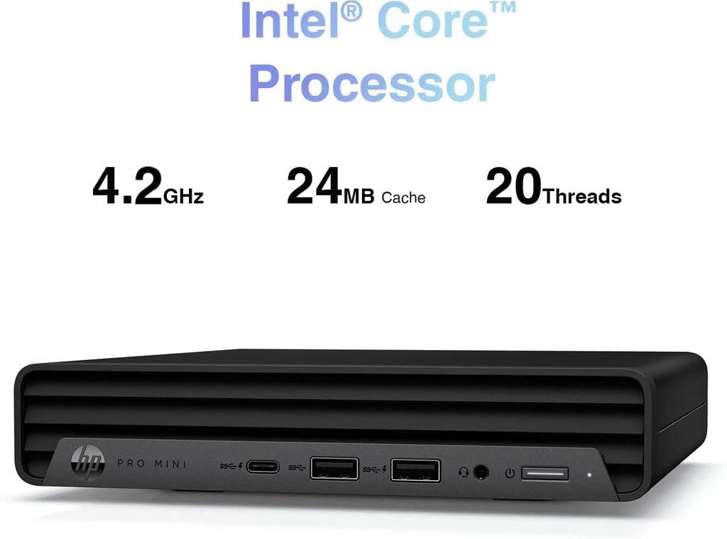 HP 2026 Mini PC Desktop Computers, Intel i5-12400T CPU, 16GB RAM 512GB SSD