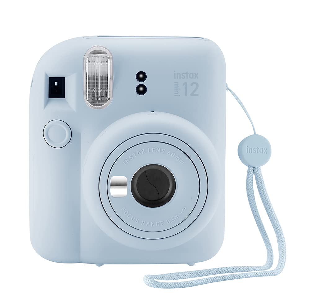 Fujifilm Instax Mini 12 Instant Camera + 60 Photo Prints + Accessories, Lilac Purple