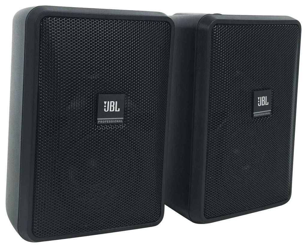 23-1 Control 3" Speakers Wall Indoor/Outdoor Black (6) Amp Commercial 70v JBL +
