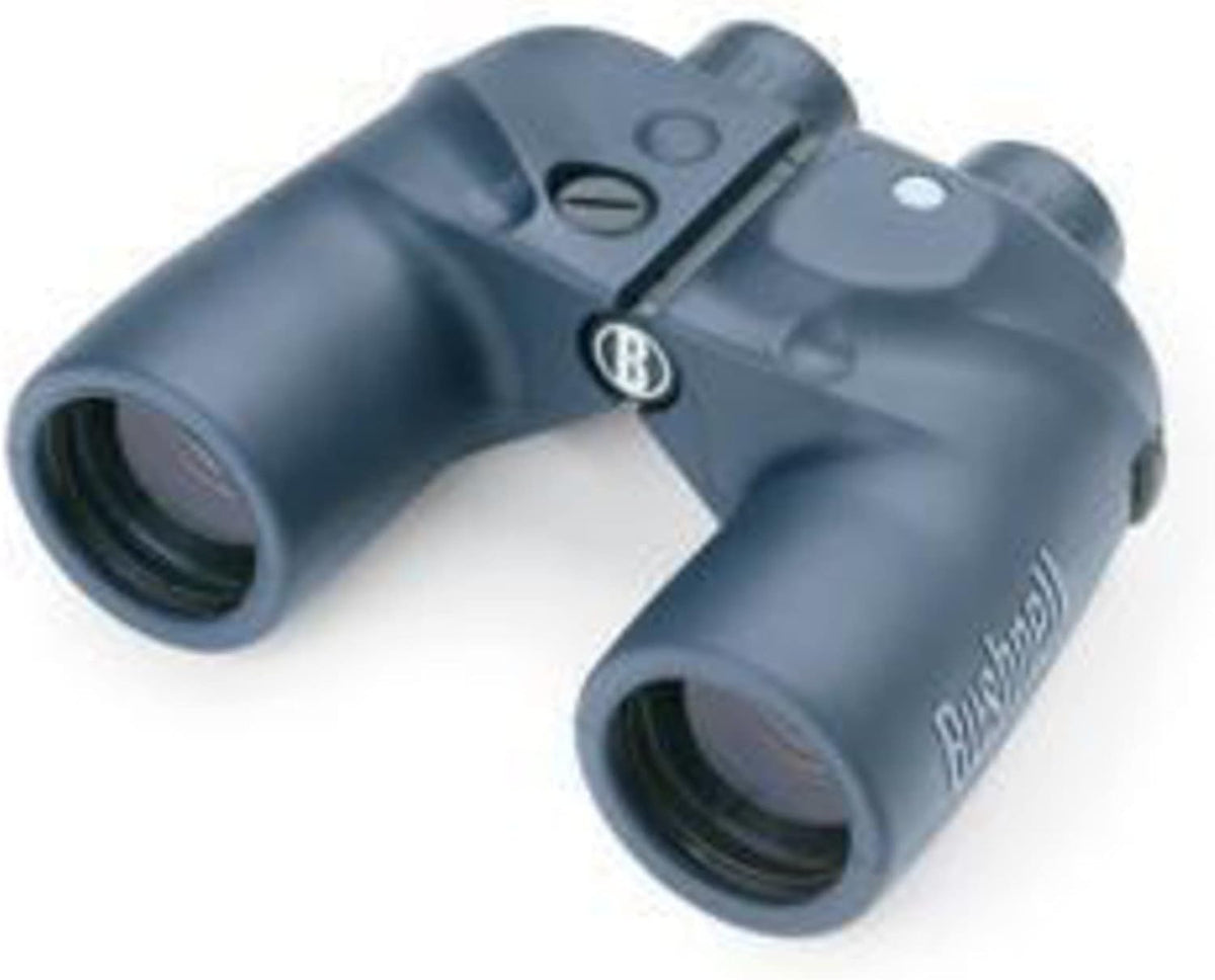 Bushnell Marine 7x50 Binocular, Waterproof/Fogproof Binoculars with Internal Rangefinder and Illuminated Compass