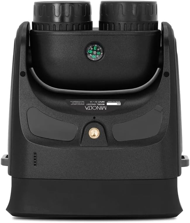 Minolta MNDM200T 10x25 Digital Night Vision Monocular with 4K UHD Camera -