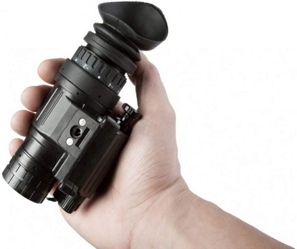 AGM Global Vision PVS-14 3AW1 Night Vision Monocular with Gen 3 Auto-Gated Level 1, P45-White Phosphor IIT, Made in USA