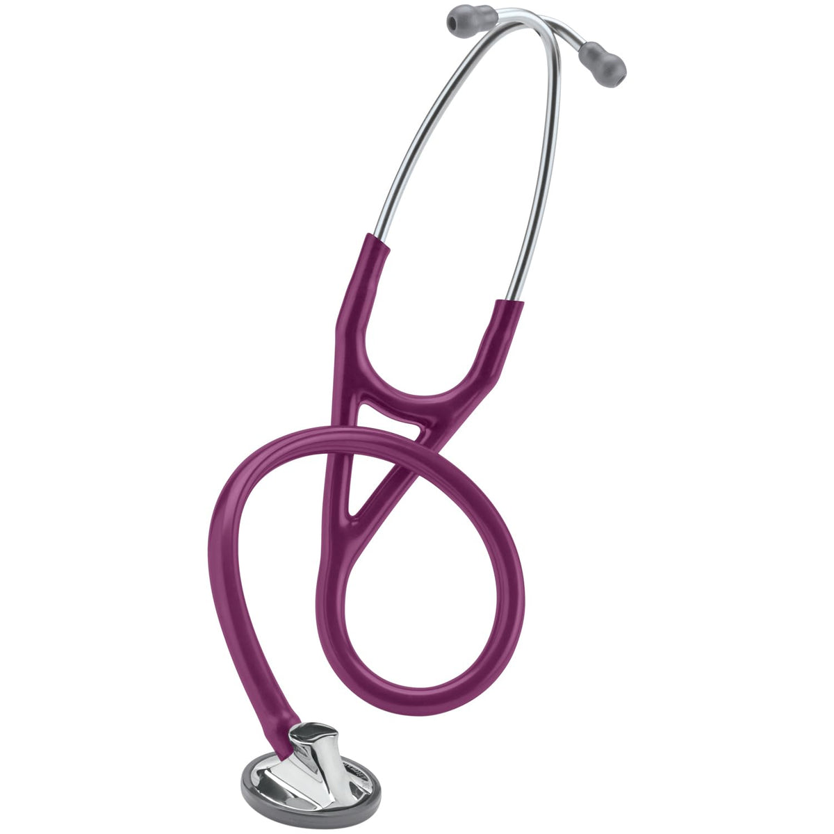 3M Littmann Master Cardiology Stethoscope, 2176, Stainless Steel Smoke-Finish Chestpiece, 27" Black Tube