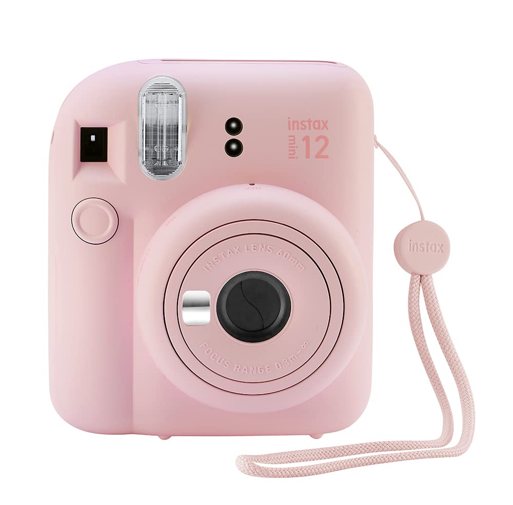 Fujifilm Instax Mini 12 Instant Camera + 60 Photo Prints + Accessories, Lilac Purple