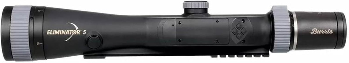 BURRIS Eliminator 5 LaserScope 5-20x50mm - Precision Riflescope with Built-in Laser Rangefinder, Ballistic Calculator, Digital Inclinometer & X96 Reticle for Long-Range Hunting & Shooting