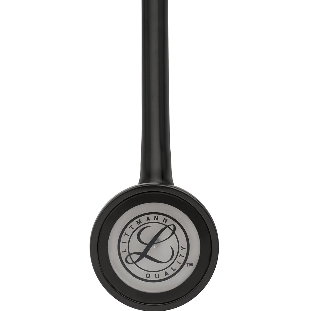 3M Littmann Master Cardiology Stethoscope, 2176, Stainless Steel Smoke-Finish Chestpiece, 27" Black Tube