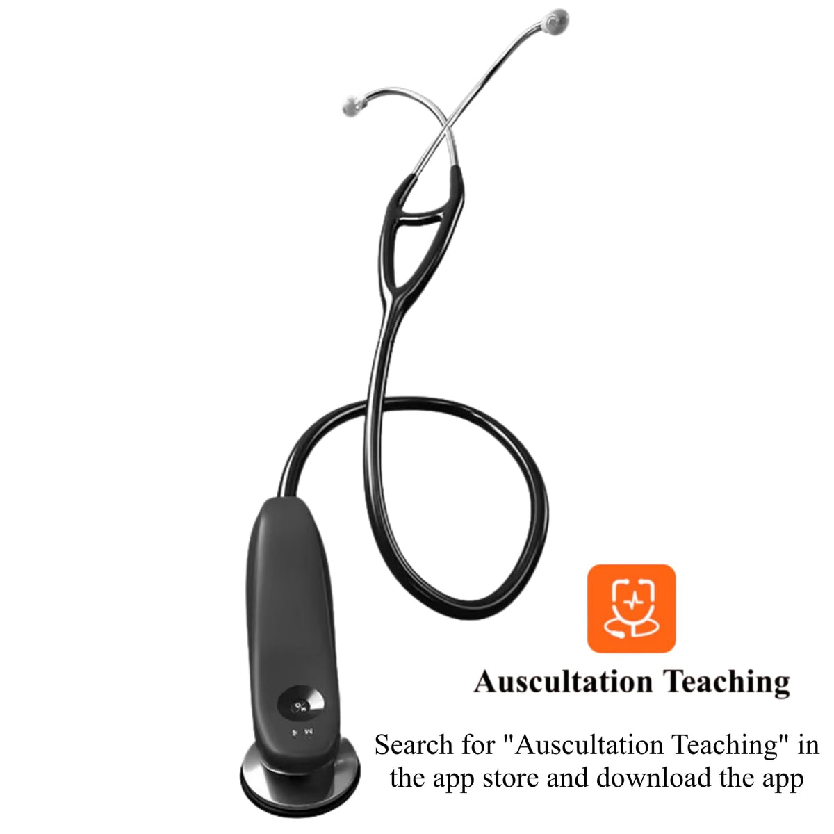 Digital Stethoscope with 24x Amplification Hi-Fi Heart/Lung Mode Amplified