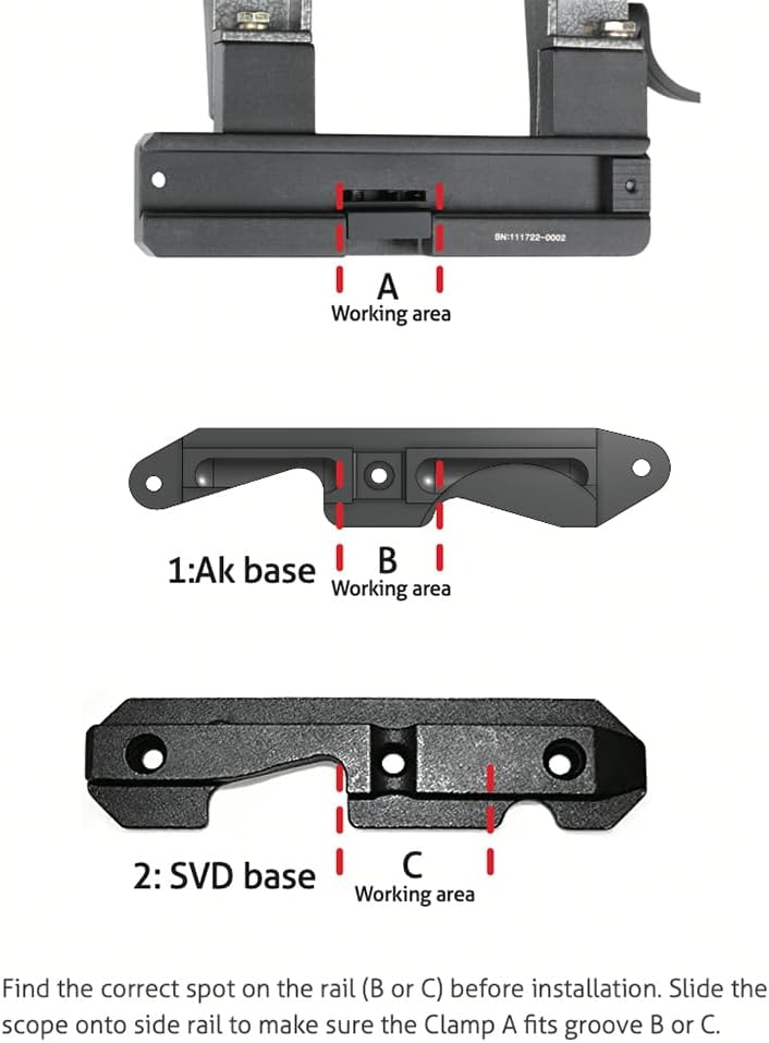 SD Rifle Scope with Side Rail Mount (6x42 Scope)
