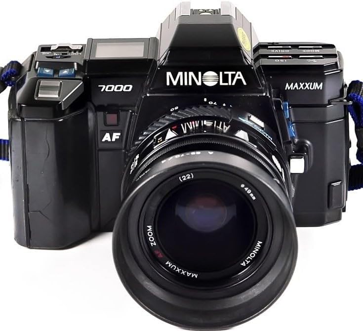 Minolta 7000 35MM Film SLR Camera With Maxxum AF Zoom Lens (Renewed)