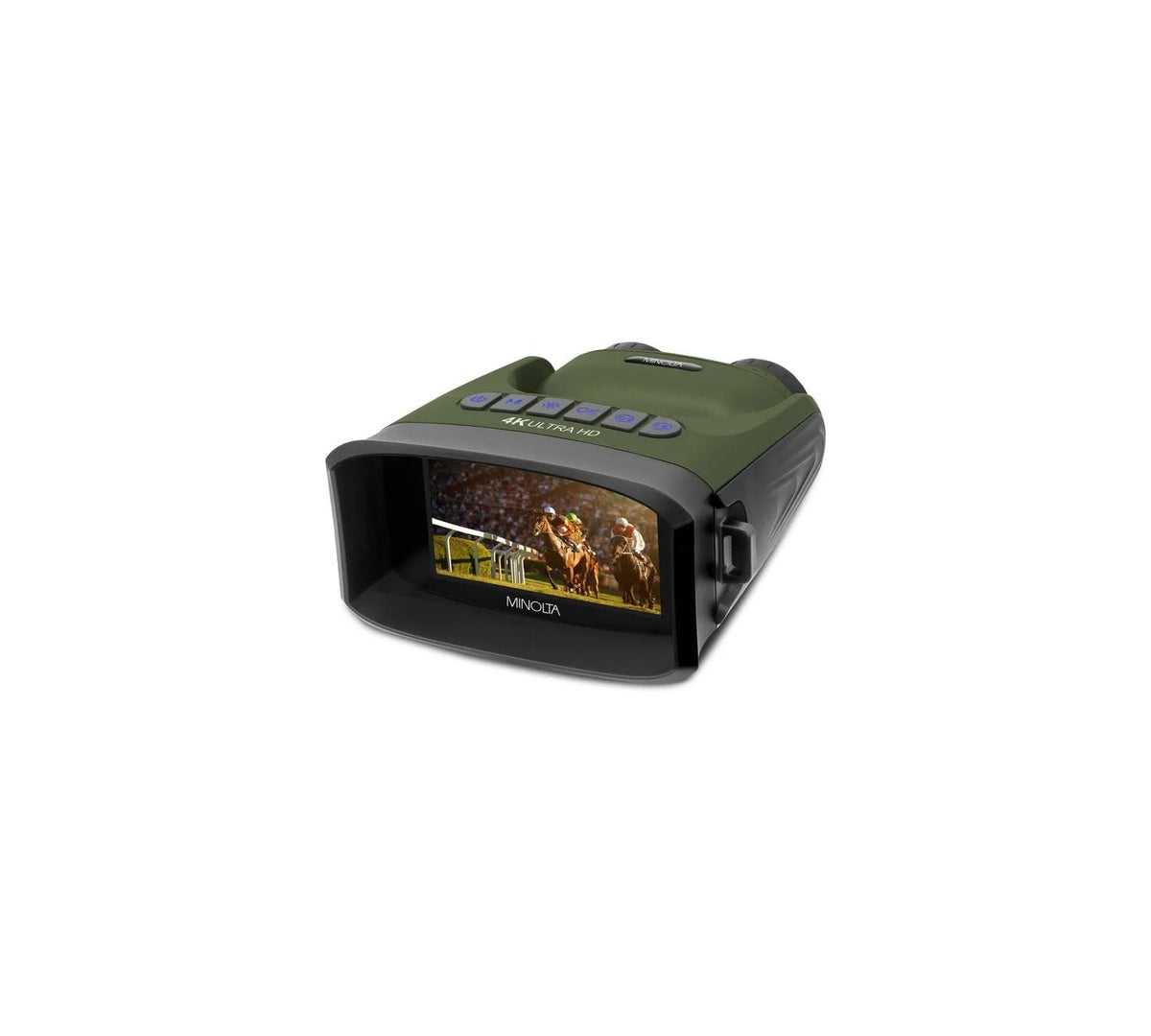 Minolta MNDM200T 10x25 Digital Night Vision Monocular with 4K UHD Camera -