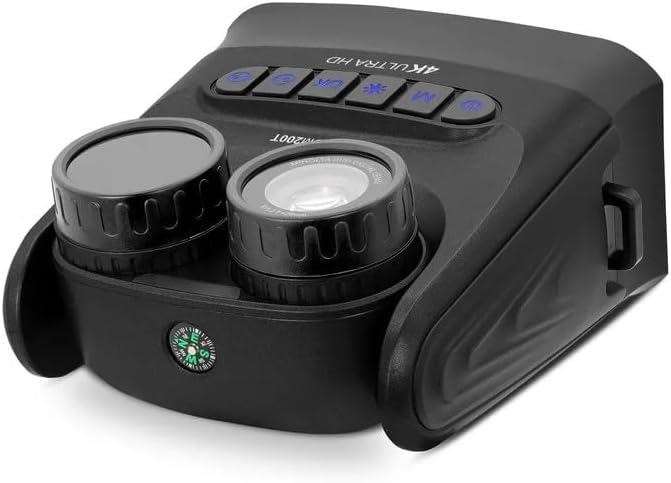 Minolta MNDM200T 10x25 Digital Night Vision Monocular with 4K UHD Camera -