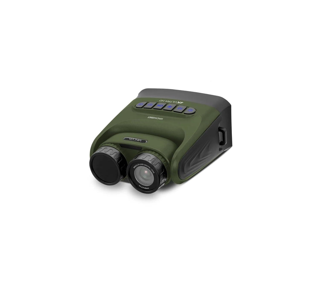 Minolta MNDM200T 10x25 Digital Night Vision Monocular with 4K UHD Camera -