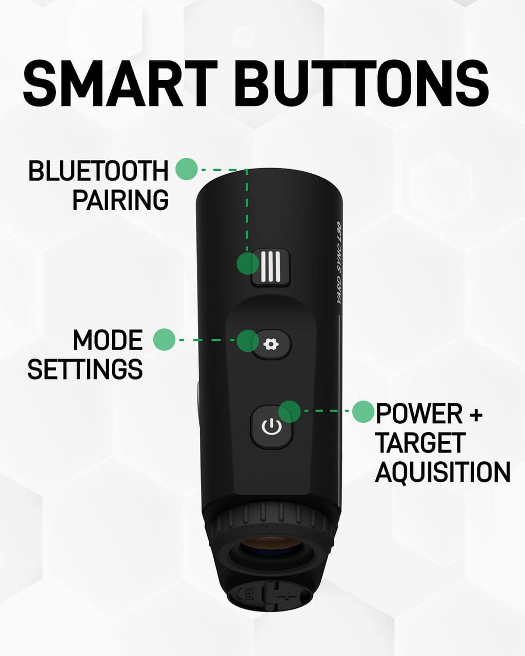 Yard Sync L30 Golf Laser Rangefinder with Slope On/Off Switch