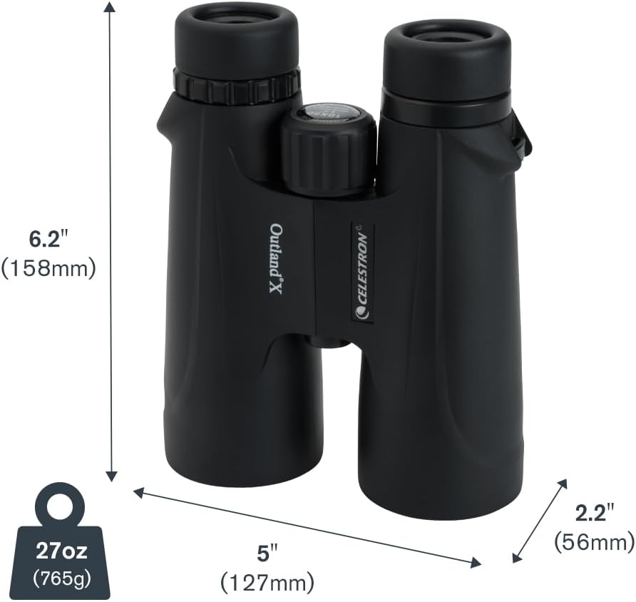 Celestron Outland X 10x50 Binoculars for Low-Light Wildlife Views