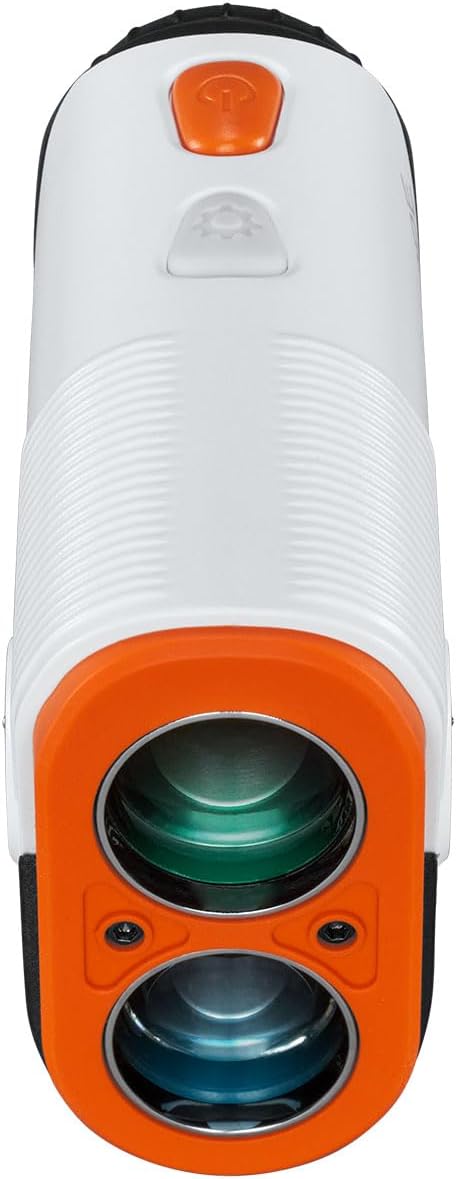 Bushnell A1-Slope Golf Laser Rangefinder Bundle - Ultra-Compact, Tour-Trusted Slope Technology, 6X Magnification, PinSeeker with JOLT with PlayBetter Portable Charger & Microfiber Towel