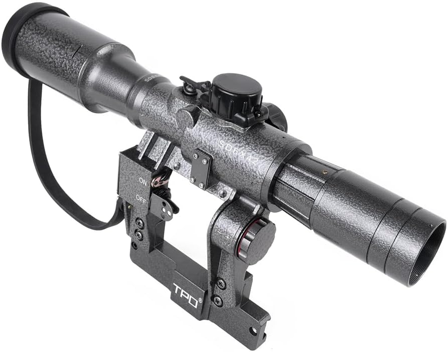 SD Rifle Scope with Side Rail Mount (6x42 Scope)