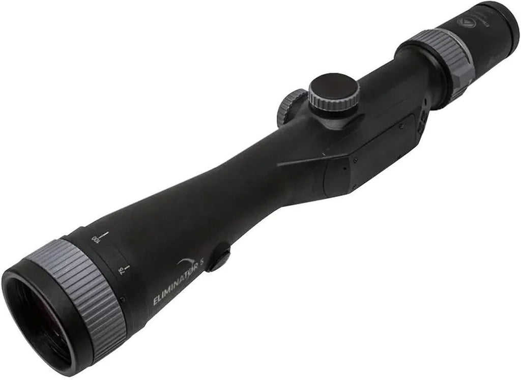 BURRIS Eliminator 5 LaserScope 5-20x50mm - Precision Riflescope with Built-in Laser Rangefinder, Ballistic Calculator, Digital Inclinometer & X96 Reticle for Long-Range Hunting & Shooting