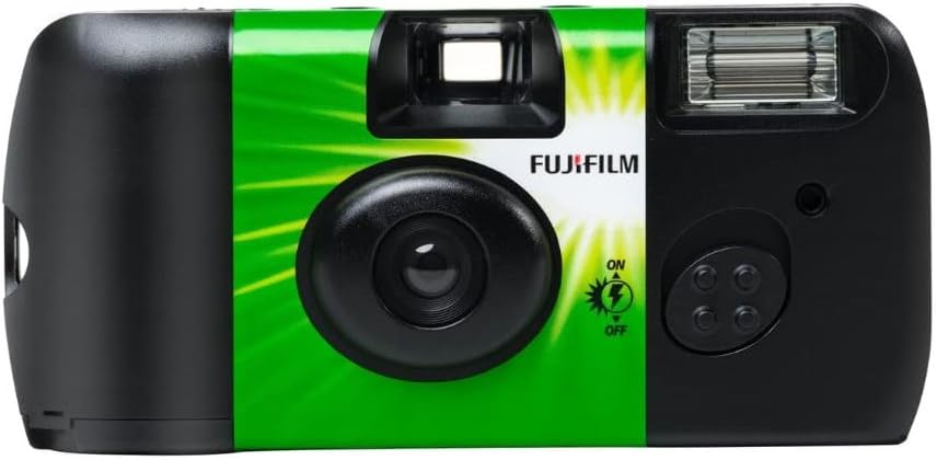Fujifilm QuickSnap Flash 400 Disposable 35mm Camera w/Flash, 27 Exp, 4-Pack