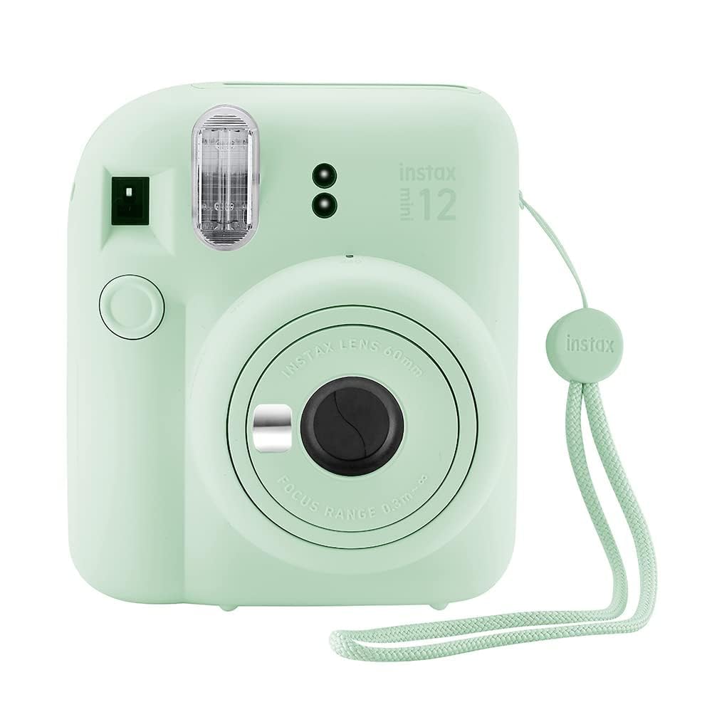 Fujifilm Instax Mini 12 Instant Camera + 60 Photo Prints + Accessories, Lilac Purple