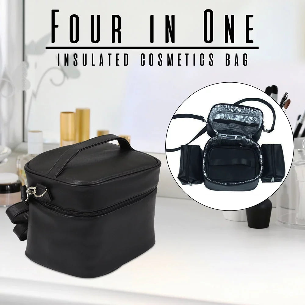 One Gift In Insulated 7220-CR Cosmetics Bag, Cork Picnic Mojito-Four