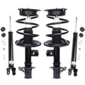 2011 for Ready Complete Shock Absorbers Detroit Axle Spring Struts 2 2008 Replacement Install Altima Quick Nissan Struts w/Coil Shock - 2010 Front 2 Struts Assembly Absorbers Rear 2009 2007-2013