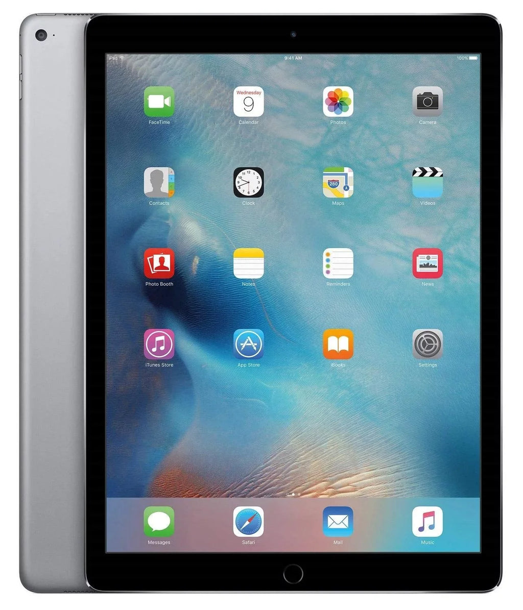128GB Storage Space Display 9.7"" Pro - 2016 Only MLMV2LL/A Pre-Owned 9.7 Gray Apple iPad (Fair) WiFi