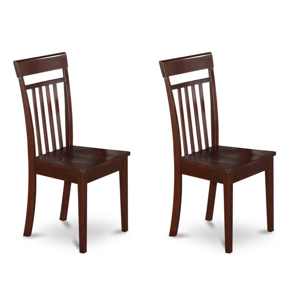 Pc 7 and set- nook MLCA7-MAH-W Kitchen 6 Tables Dining Kitchen Chairs