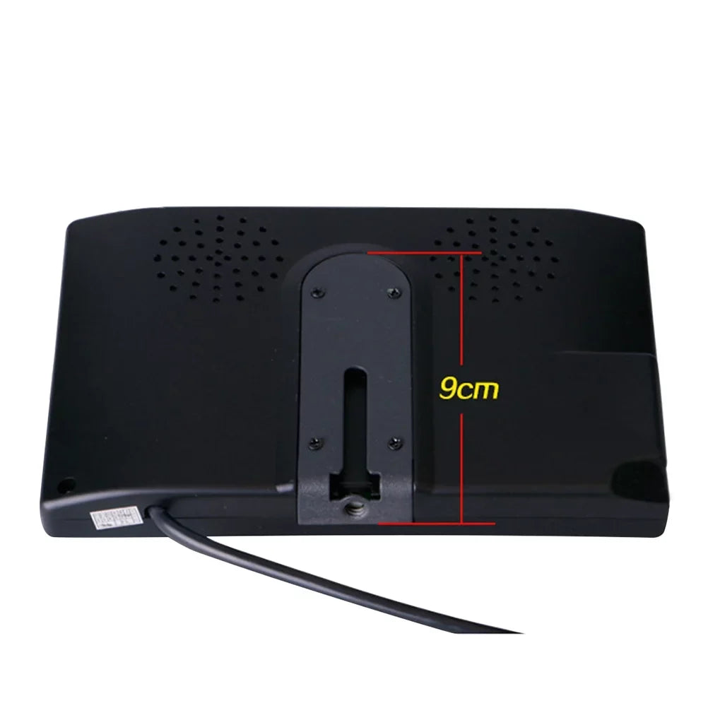 7" Backup Mirror Reverse Dvd Color Camera Camera Tft (Black) Monitor Backlight Lcd Serveillance Car For Car View Rear