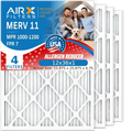 to 7 MPR 1200 FILTERS 11 USA oxygen by oxygen Conditioner & 4 12x36x1 Made Pack 1000, HVAC Filter Filters Filter MERV AIR. 12x36x1 WICKED Electrostatic Pleated FPR Comparable Furnace MPR AIRX CLEAN Premium