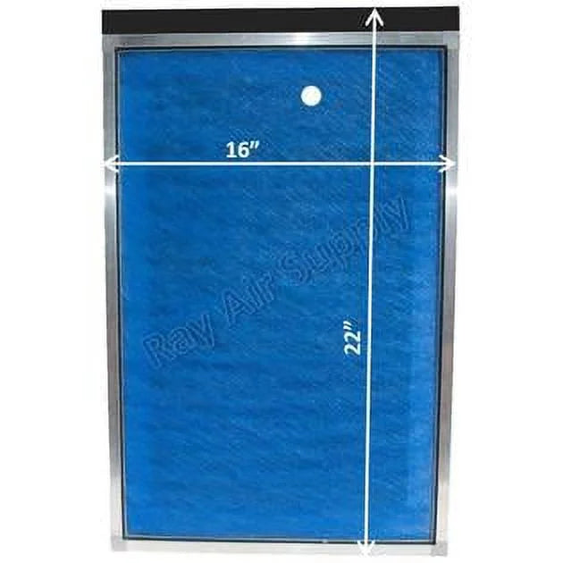 16x22 Replacement Filter oxygen Pads Pristine Refills Pack) (3 Cleaner