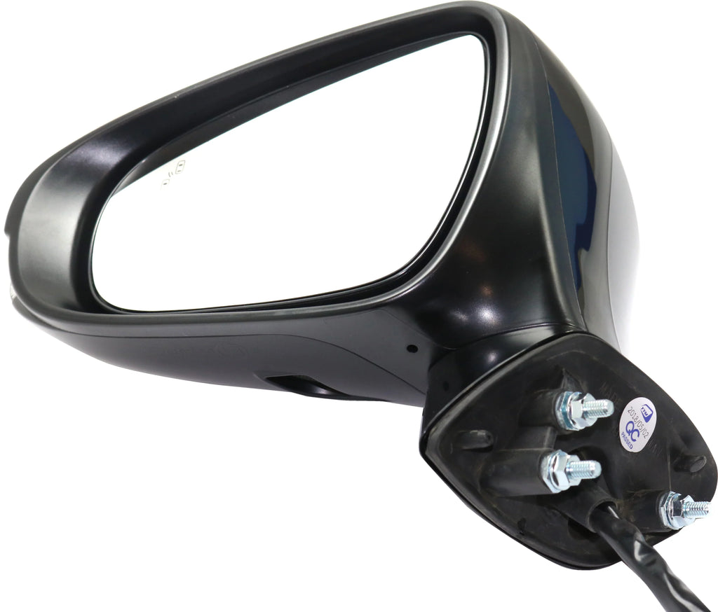 In-housing 2014-2018 Compatible Glass in Detection Driver w/ 2016 Heated Paintable Kool-Vue Spot Side GS200t Signal Mirror Light Blind With GS350 Left Lexus