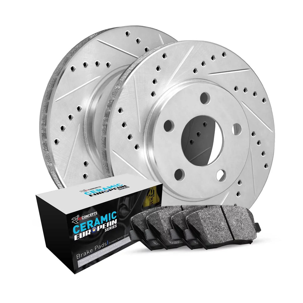Rear Brakes R1 Rotors and Concepts Kit