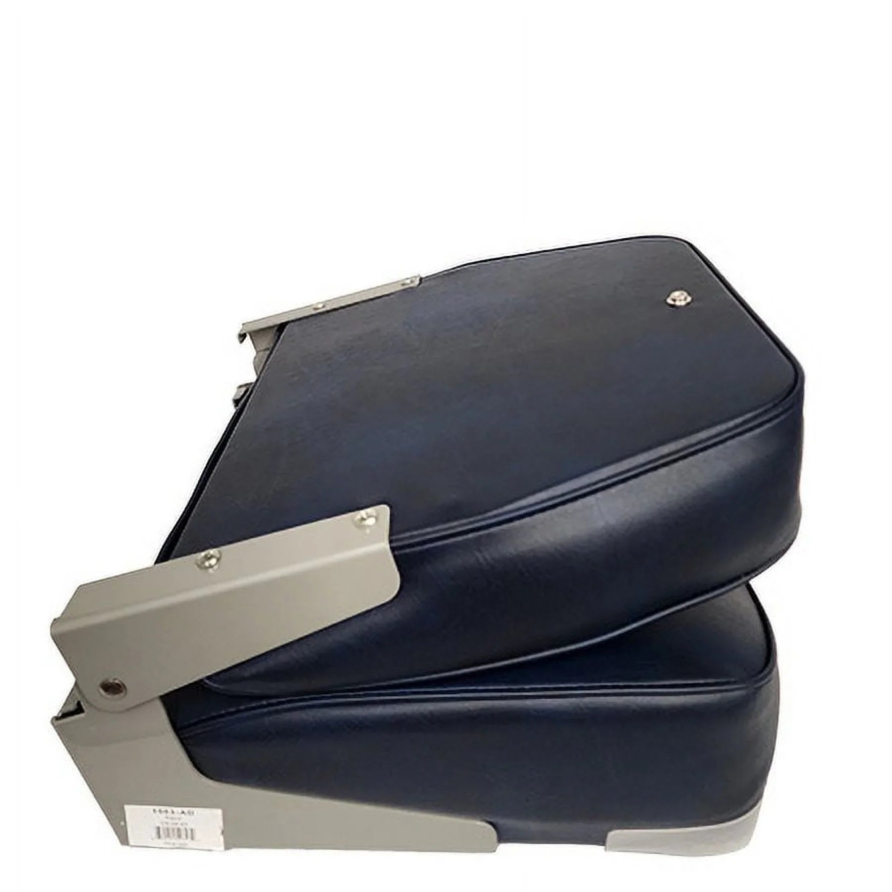 Fold Seat 1003-AD Low NAVY Back Fishing Down Pontoon Marine Bass Boating Boat