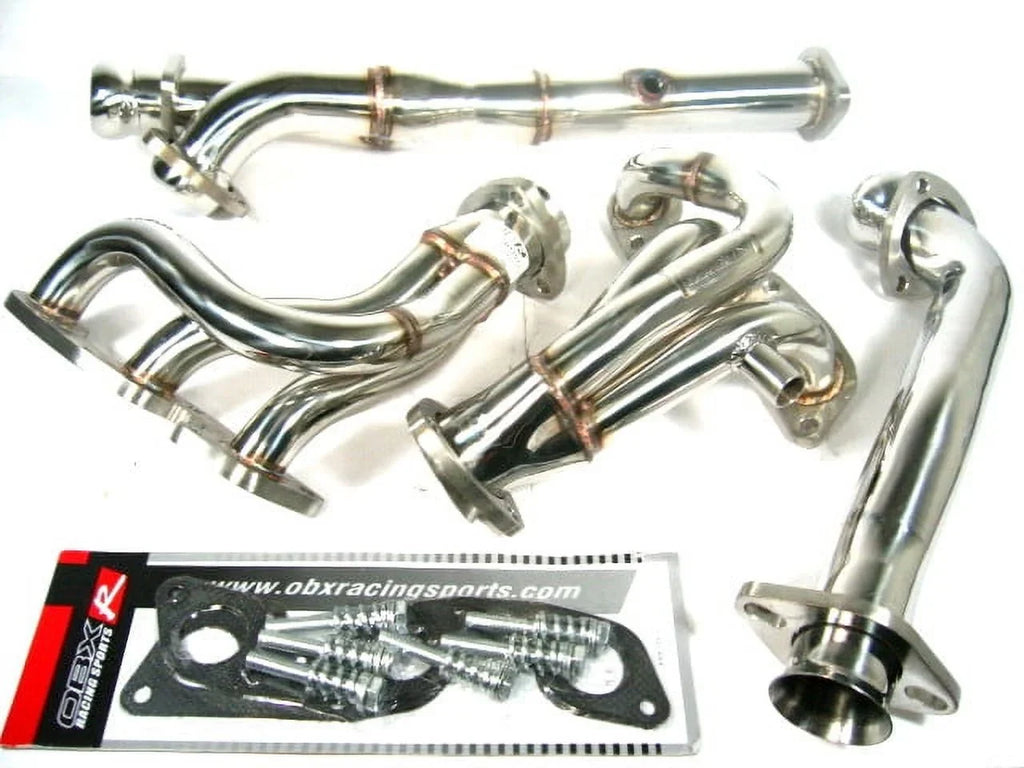 OBX-RS Maxima to V6 Long For 3.0L Tube VG30E/VE30DE Header 94 Fitment 90 By Nissan