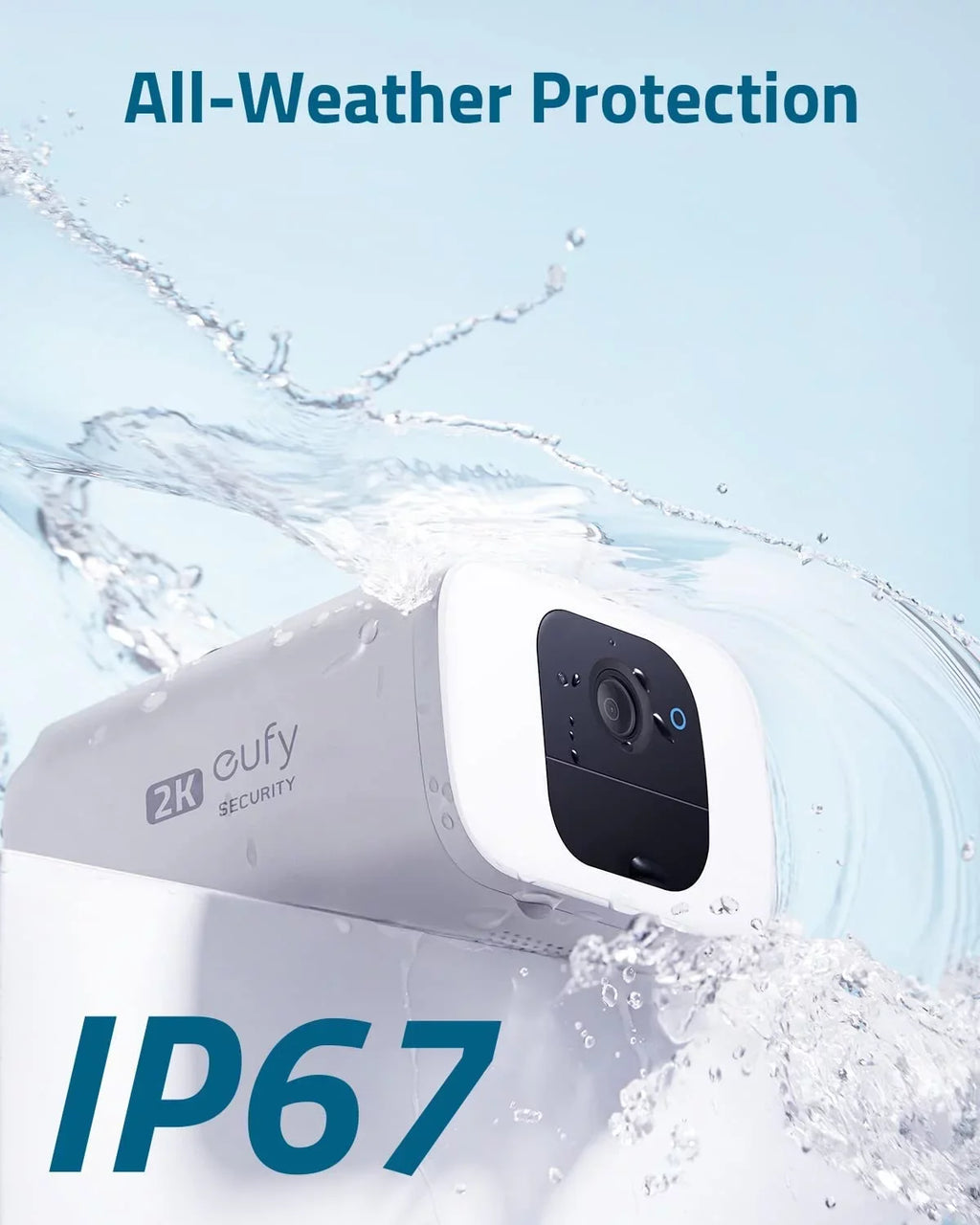 2K Security Anker Camera, Solar Camera, Security Wireless Resolution eufy Outdoor