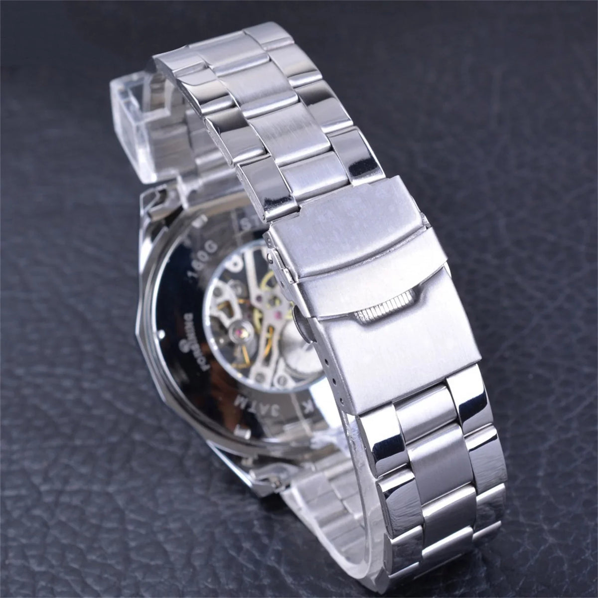 Steel Mechanical Belt 50% Full YOHOME Hollow Automatic to Mens Up Watch off!